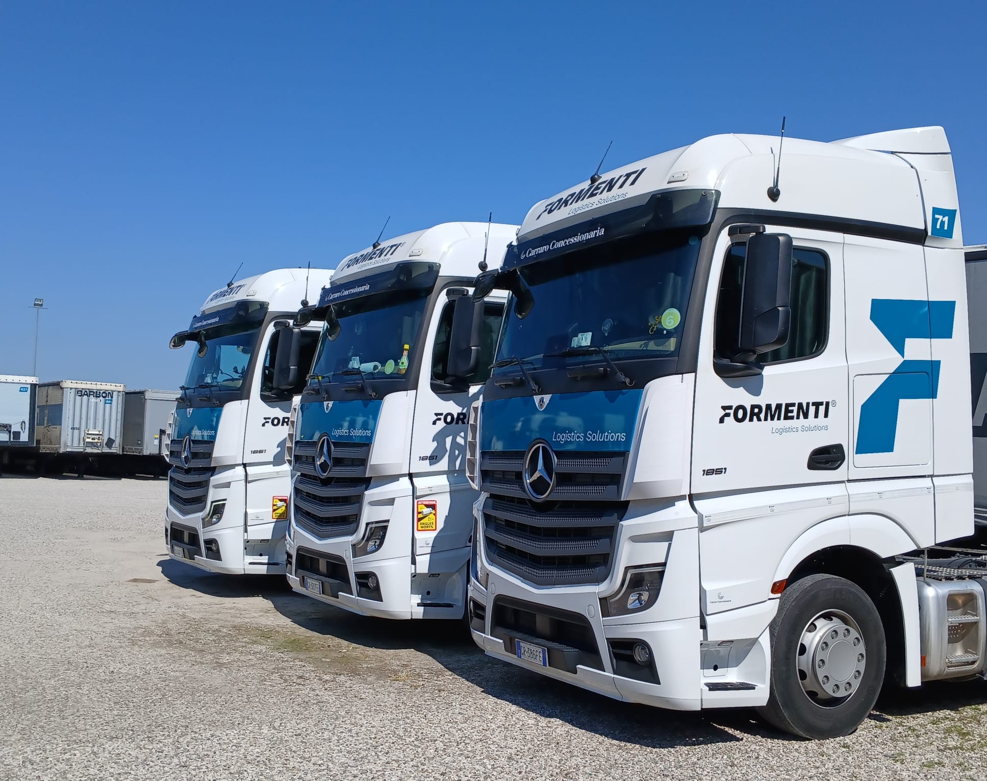 La nostra flotta sempre in movimento, anche ad agosto!